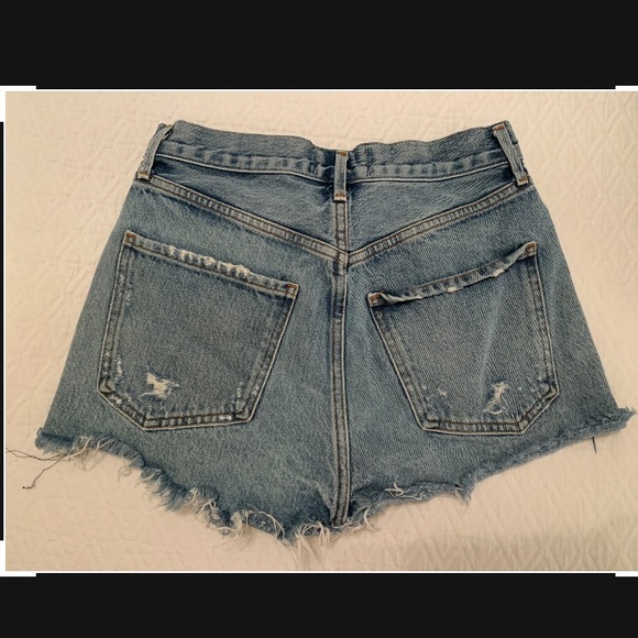 Agolde Parker Jean Shorts - Picture 2 of 4